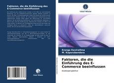 Portada del libro de Faktoren, die die Einführung des E-Commerce beeinflussen