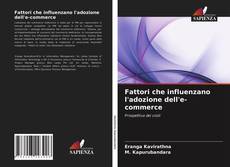 Portada del libro de Fattori che influenzano l'adozione dell'e-commerce