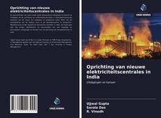 Portada del libro de Oprichting van nieuwe elektriciteitscentrales in India