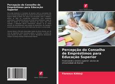 Capa do livro de Percepção do Conselho de Empréstimos para Educação Superior 