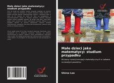 Buchcover von Małe dzieci jako matematycy: studium przypadku