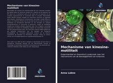 Portada del libro de Mechanisme van kinesine-motiliteit