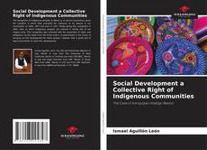 Capa do livro de Social Development a Collective Right of Indigenous Communities 