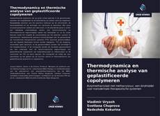 Buchcover von Thermodynamica en thermische analyse van geplastificeerde copolymeren