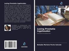 Bookcover of Lezing Prestatie Ingehouden