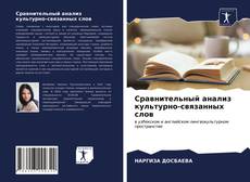 Bookcover of Сравнительный анализ культурно-связанных слов