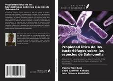 Portada del libro de Propiedad lítica de los bacteriófagos sobre las especies de Salmonella