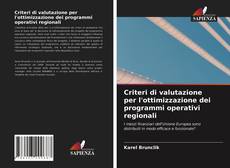 Criteri di valutazione per l'ottimizzazione dei programmi operativi regionali的封面