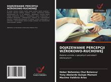 DOJRZEWANIE PERCEPCJI WZROKOWO-RUCHOWEJ的封面