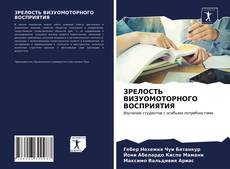 Borítókép a  ЗРЕЛОСТЬ ВИЗУОМОТОРНОГО ВОСПРИЯТИЯ - hoz