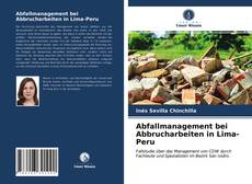 Abfallmanagement bei Abbrucharbeiten in Lima-Peru kitap kapağı