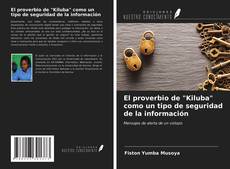 Bookcover of El proverbio de "Kiluba" como un tipo de seguridad de la información