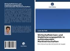 Bookcover of Wirtschaftskrisen und Stabilisierungspolitik in aufstrebenden Marktwirtschaften