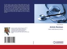 Copertina di Article Reviews