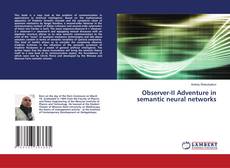 Buchcover von Observer-II Adventure in semantic neural networks