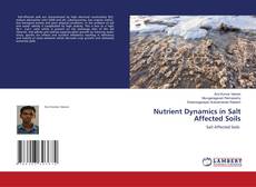 Copertina di Nutrient Dynamics in Salt Affected Soils
