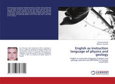 Buchcover von English as instruction language of physics and geology