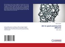Copertina di Art in post-communist Albania