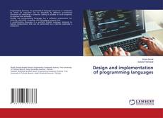 Copertina di Design and implementation of programming languages