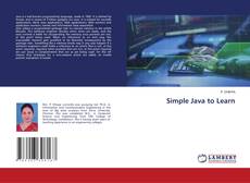 Copertina di Simple Java to Learn