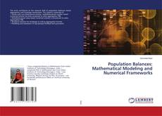 Copertina di Population Balances: Mathematical Modeling and Numerical Frameworks