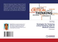 Copertina di Strategies for fostering critical thinking skills in Medical schools
