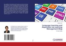 Copertina di Language Learning and Acquisition via Learning Management Blog
