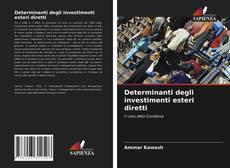 Capa do livro de Determinanti degli investimenti esteri diretti 