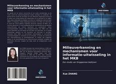 Portada del libro de Milieuverkenning en mechanismen voor informatie-uitwisseling in het MKB