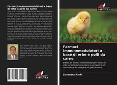 Capa do livro de Farmaci immunomodulatori a base di erbe e polli da carne 