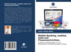 Обложка Mobile Banking, mobiles Geld und Finanznachrichten.