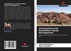 Capa do livro de Construction and Demolition Waste Management 