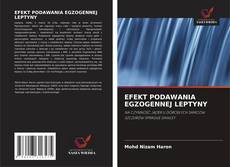 Bookcover of EFEKT PODAWANIA EGZOGENNEJ LEPTYNY