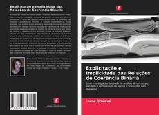 Capa do livro de Explicitação e Implicidade das Relações de Coerência Binária 