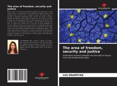Capa do livro de The area of freedom, security and justice 