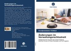 Buchcover von Änderungen im Verwaltungsrechtsstreit