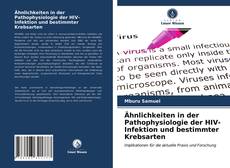 Buchcover von Ähnlichkeiten in der Pathophysiologie der HIV-Infektion und bestimmter Krebsarten