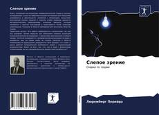 Bookcover of Слепое зрение