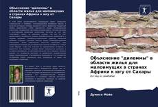 Обложка Объяснение "дилеммы" в области жилья для малоимущих в странах Африки к югу от Сахары