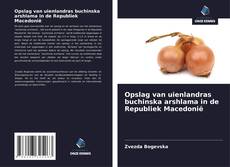 Bookcover of Opslag van uienlandras buchinska arshlama in de Republiek Macedonië