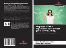 Capa do livro de Proposal for the improvement of school geometry learning. 