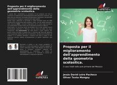 Portada del libro de Proposta per il miglioramento dell'apprendimento della geometria scolastica.