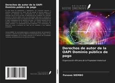 Copertina di Derechos de autor de la OAPI Dominio público de pago