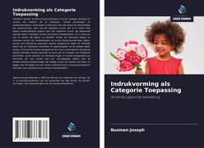 Bookcover of Indrukvorming als Categorie Toepassing