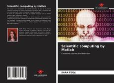 Portada del libro de Scientific computing by Matlab