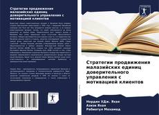 Portada del libro de Стратегии продвижения малазийских единиц доверительного управления с мотивацией клиентов