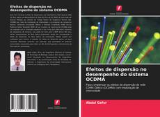 Capa do livro de Efeitos de dispersão no desempenho do sistema OCDMA 