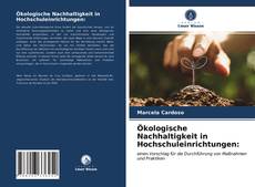 Ökologische Nachhaltigkeit in Hochschuleinrichtungen: kitap kapağı