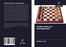 Bookcover of Leiderschap en management