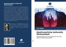 Kontinuierliche kulturelle Wirksamkeit kitap kapağı